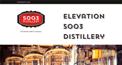 Desktop Screenshot of elevation5003.com